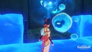 You have to defeat these little Hydro Eidolons (Image via HoYoverse)